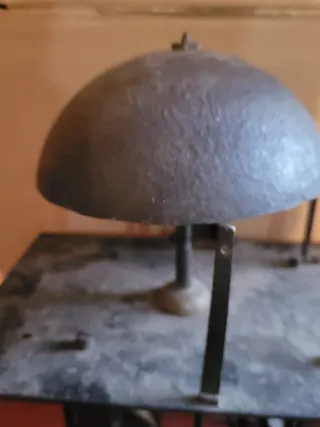 Máquina de reloj Morez antigua
