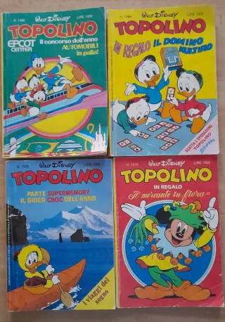 Fumetti Topolino Walt Disney anni 82/84