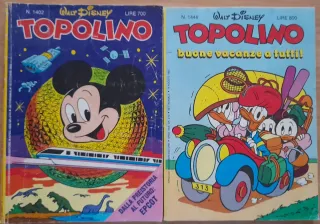 Fumetti Topolino Walt Disney anni 82/84