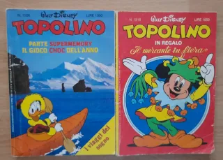 Fumetti Topolino Walt Disney anni 82/84