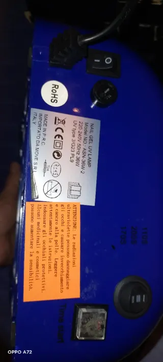 Lampada UV Move Queen