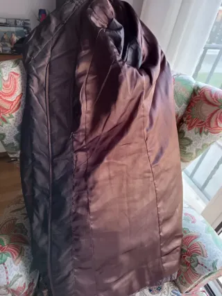 Abrigo mujer Solanas marrón