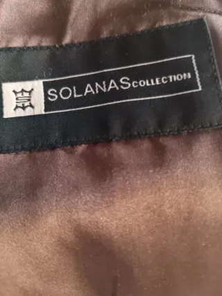 Abrigo mujer Solanas marrón