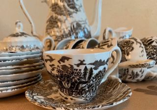 Juego de café porcelana inglesa – servicio 10 pers