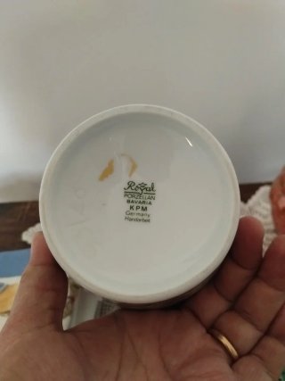 Vaso in porcellana Bavaria KPM