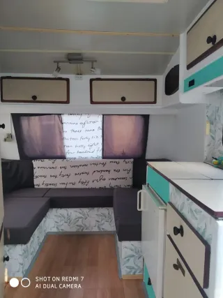 Caravana 750kg, 3plazas.