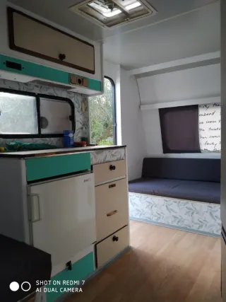 Caravana 750kg, 3plazas.