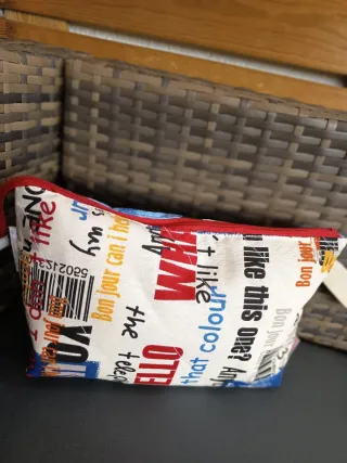 Neceser estampado multicolor