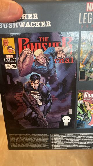 Accesorios Marvel Legends Punisher War Bushwacker