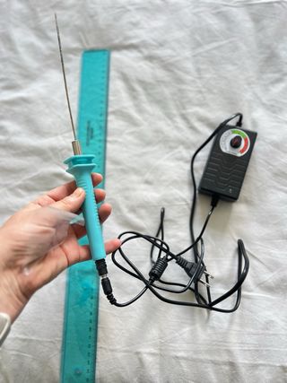 Cortador de porexpan eléctrico regulable