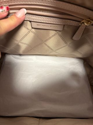 Bolso Michael Kors Beige/Rosa