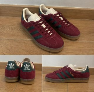 Adidas Gazelle Indoor  Granate/Verde