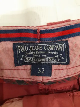 Pantaloni Bermuda Rossi Uomo Polo Ralph Lauren