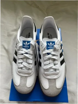 Adidas Samba OG Blanco Gris Talla 38