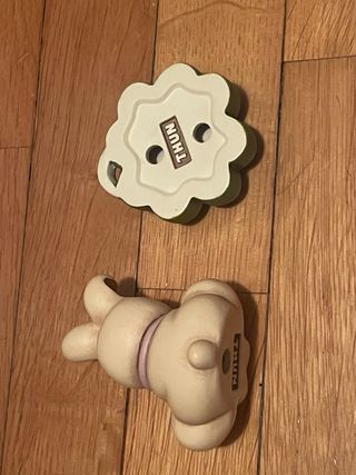 Coppia Thun Bauli: Coniglietto e Quadrifoglio