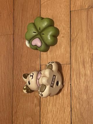 Coppia Thun Bauli: Coniglietto e Quadrifoglio