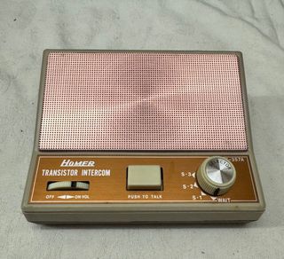 Interfono Transistor Homer KE-357A 4 Stazioni
