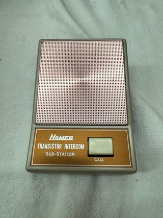 Interfono Transistor Homer KE-357A 4 Stazioni