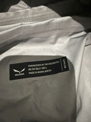 Chaqueta Salewa Talla XL Verde Oliva