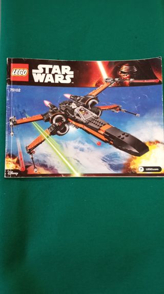 Lego 75102 X wing  negra