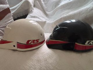 Cascos Moto NZI CRS Negro y Blanco