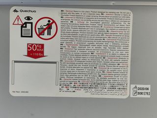 Mesa plegable Quechua Camping Baja