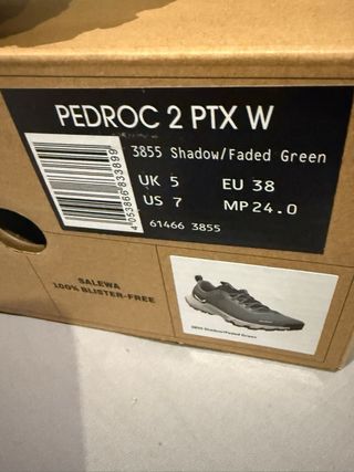 Zapatillas Salewa Pedroc Verde Talla 38