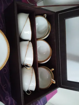 Juego de té Limoges NB France