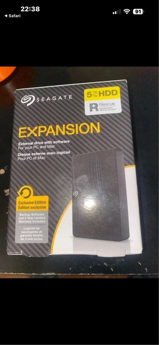 Disco Duro Externo Seagate 5TB Expansion