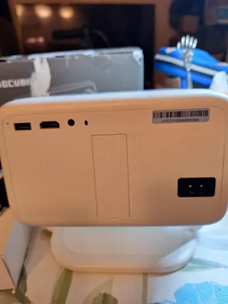 Proyector Magcubic LED Rotación 360° Blanco