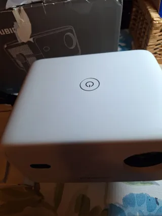Proyector Magcubic LED Rotación 360° Blanco