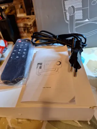 Proyector Magcubic LED Rotación 360° Blanco