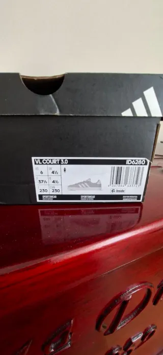 Zapatillas de mujer Adidas VL Court 3.0,  37 1/3