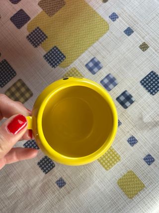 Taza emoji sonriente