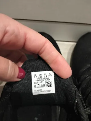 Zapatillas Puma Negras