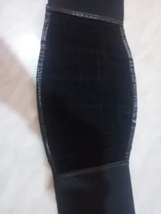 Fascia Lombare Protettiva Nera