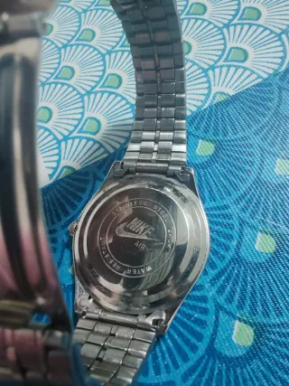 Reloj Nike Cronógrafo Verde Plata