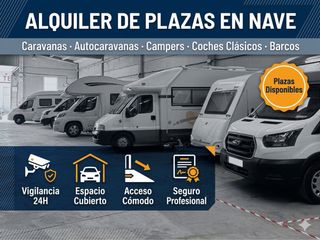 ALQUILER DE PLAZAS EN NAVE SEGURIDAD CAMPOLLANO
