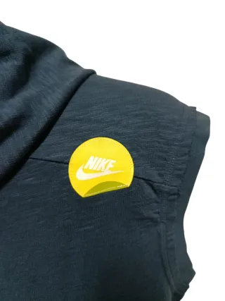 Felpa Nike smanicata con cappuccio 100% cotone