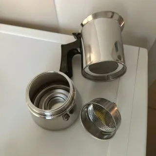 Caffettiera Moka Acciaio Inox 18/10