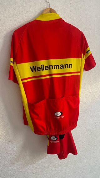 Lote Ciclismo Parentini  Maillot culot  calcetines
