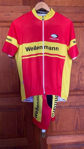 Lote Ciclismo Parentini  Maillot culot  calcetines