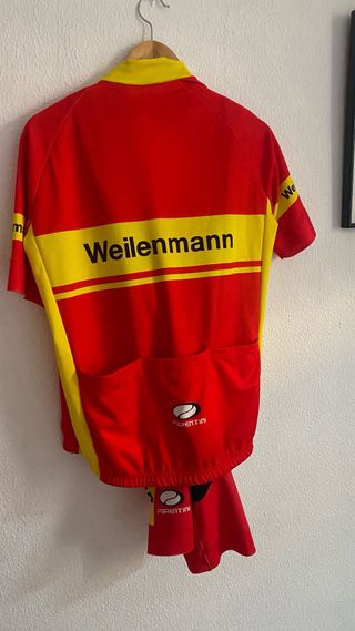 Lote Ciclismo Parentini  Maillot culot  calcetines