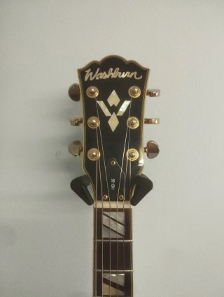 Guitarra Eléctrica Washburn Hollow Body Roja