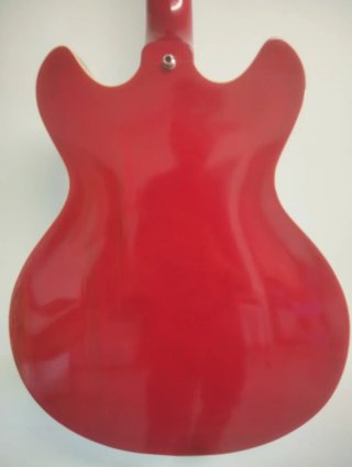 Guitarra Eléctrica Washburn Hollow Body Roja