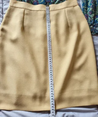 Falda amarilla T/36
