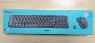 Teclado y Ratón Logitech MK220 Inalámbrico