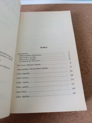Décadas de la historia romana 1 tito livio