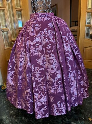 Falda Fallera Talla XS Larga 100cm