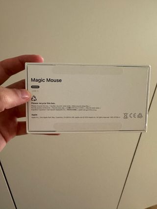 Caja vacía Apple Magic Mouse